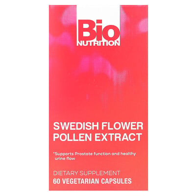 Swedish Flower Pollen Extract, 60 Vegetarian Capsules