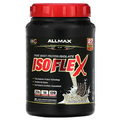 Isoflex®, Pure Whey Protein Isolate, Cookies & Cream