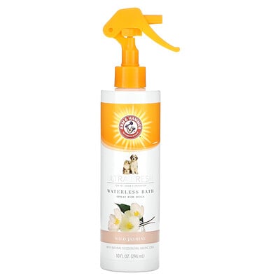 Ultra Fresh, Waterless Bath, Spray For Dogs, Wild Jasmine