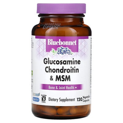 Glucosamine Chondroitin & Msm, 120 Vegetable Capsules