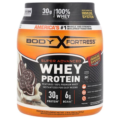 Super Advanced Whey Protein, Cookies N' Creme