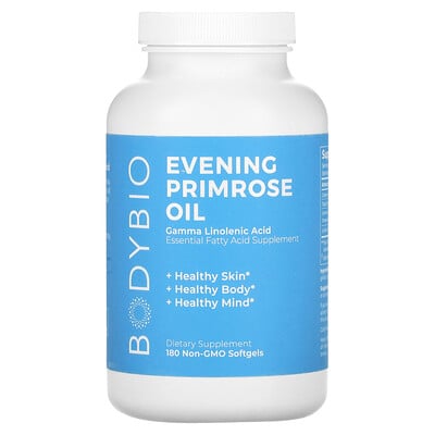 Evening Primrose Oil, 180 Non-gmo Softgels