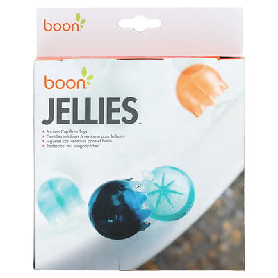 Jellies, Suction Cup Bath Toys, 12m+, 9 Pieces