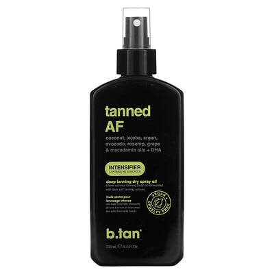 Tanned Af, Deep Tanning Dry Spray Oil