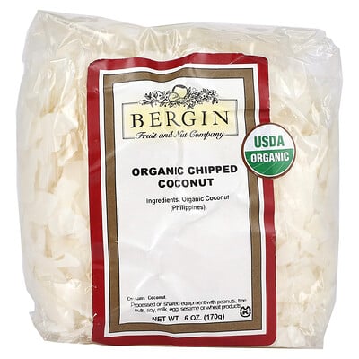 Organic Chipped Coconut