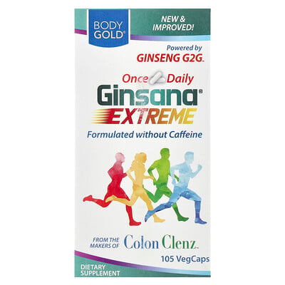 Ginsana® Extreme, 105 Vegcaps