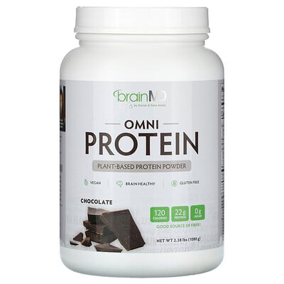 Omni Protein, Plant-based Protein Powder, Chocolate