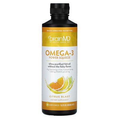 Omega-3 Power Squeeze, Citrus Blast