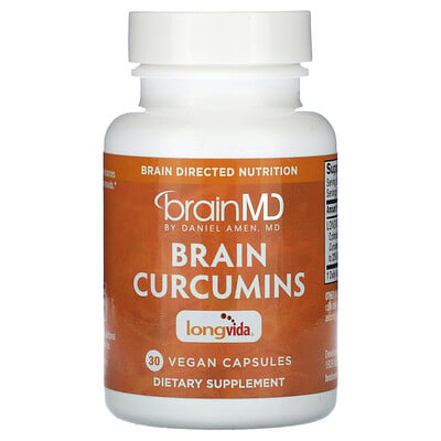 Brain Curcumins, 30 Vegan Capsules