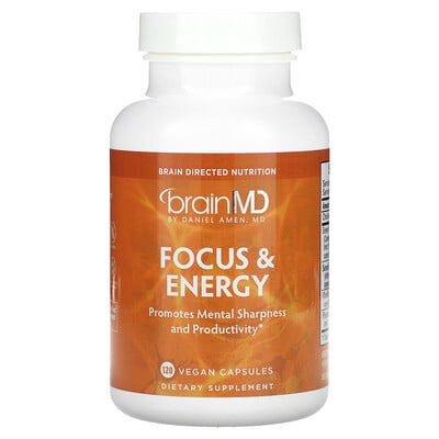 Focus & Energy, 120 Vegan Capsules