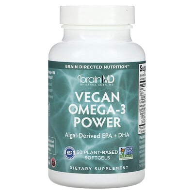 Vegan Omega-3 Power, 60 Plant-based Softgels