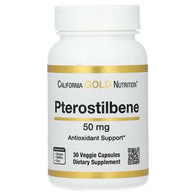 Pterostilbene, 50 Mg, 30 Veggie Capsules