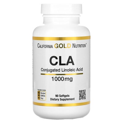 Cla, Conjugated Linoleic Acid, 1,000 Mg, 90 Softgels