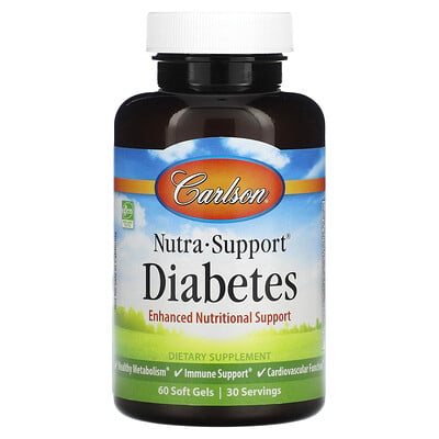 Nutra-support™, Diabetes, 60 Soft Gels
