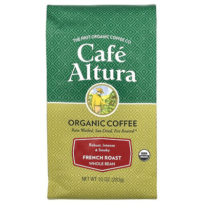 Organic Coffee, Whole Bean, French Roast