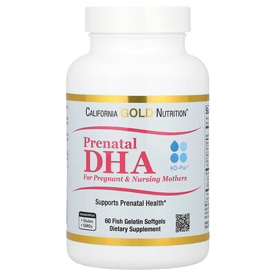 Prenatal Dha For Pregnant And Nursing Mothers, 900 Mg, 60 Fish Gelatin Softgels