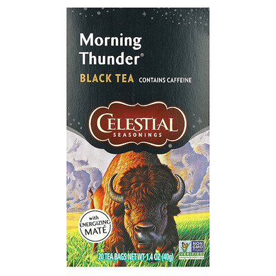Black Tea, Morning Thunder, 20 Tea Bags