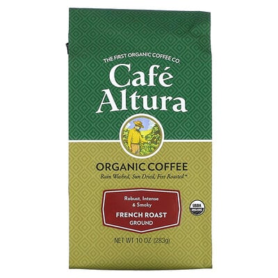 Organic Coffee, French Roast, Ground