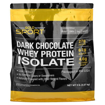Sport, Dark Chocolate Whey Protein Isolate