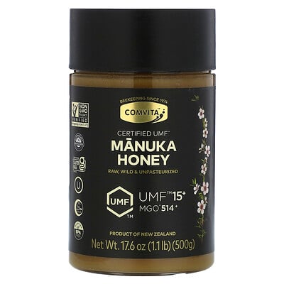 Manuka Honey, Umf 15+, Mgo 514+