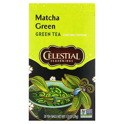 Green Tea, Matcha, 20 Tea Bags, 1 Oz (29 G)