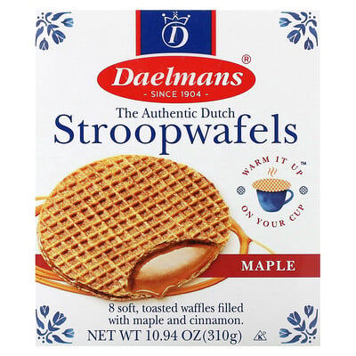 Stroopwafels Waffles Maple