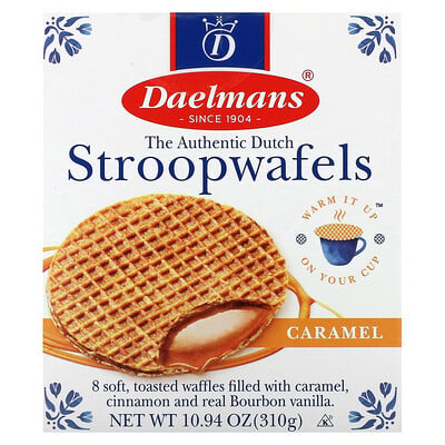 Stroopwafels Waffles Caramel