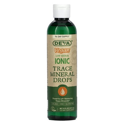 Vegan Low Sodium Ionic Trace Mineral Drops