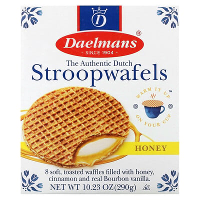 Stroopwafels Waffles Honey