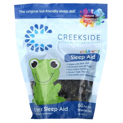 Children's Sleep Aid, Strawberry, 60 Fruit Chews