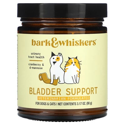Bark & Whiskers, Bladder Support, For Dogs & Cats