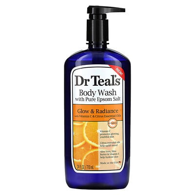 Body Wash With Pure Epsom Salt, Glow & Radiance
