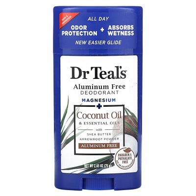 Aluminum Free Deodorant, Coconut Oil