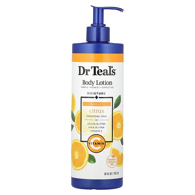 Body Lotion, Moisture + Radiant, Citrus