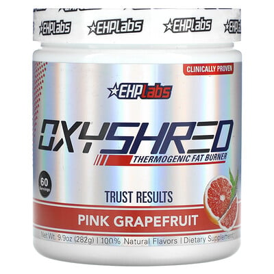 Oxyshred, Thermogenic Fat Burner, Pink Grapefruit