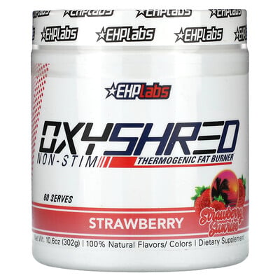 Oxyshred Non-stim, Thermogenic Fat Burner, Strawberry Sunrise