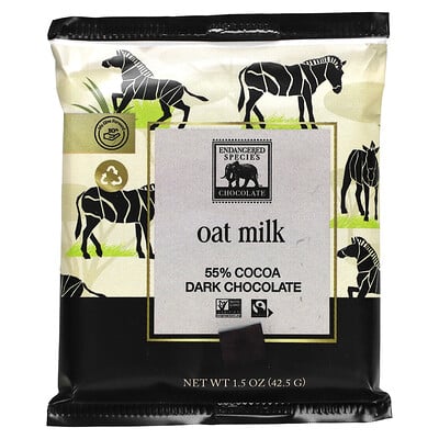 Oat Milk, 55% Cocoa Dark Chocolate