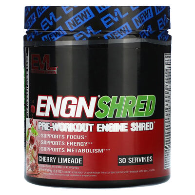 Engn Shred, Pre-workout Engine Shred, Cherry Limeade