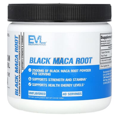 Black Maca Root, Unflavored