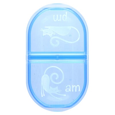 Pets, Daily Am/pm Pill Planner, Cats, 1 Count