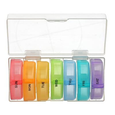 Weekly Removable Am/pm Pill Planner, 1 Count