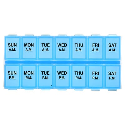 Weekly Am/pm Pill Planner, 1 Count