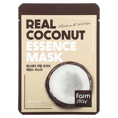 Real Coconut Essence Beauty Mask, 1 Sheet