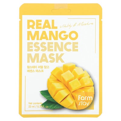 Real Mango Essence Beauty Mask, 1 Sheet