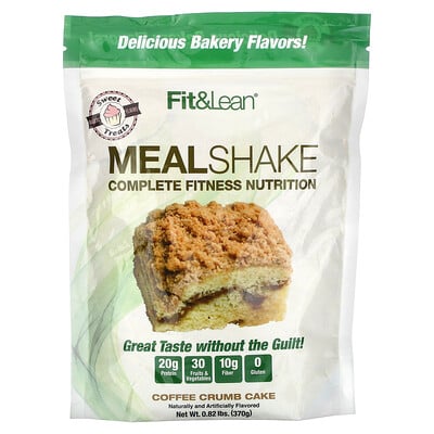 Meal Shake, Complete Fitness Nutrition, Coffee Crumb Cake