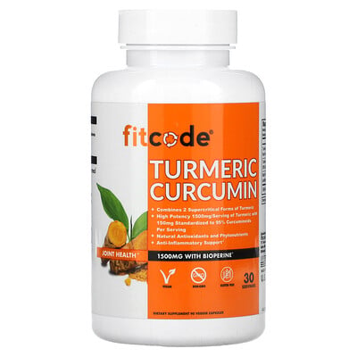 Turmeric Curcumin, 1,500 Mg, 90 Veggie Capsules