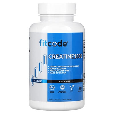 Creatine1000, 1,000 Mg, 60 Veggie Capsules