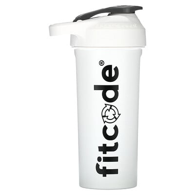 Sport Shaker Bottle, White