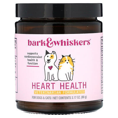 Bark & Whiskers, Heart Health, For Dogs & Cats
