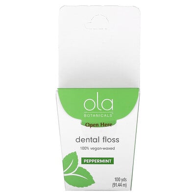 Dental Floss, Peppermint, 100 Yds (91.44 M)